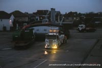 BH7 being moved to The Hovercraft Museum